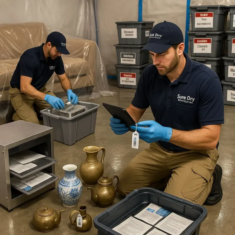 Content Protection and Restoration process in Irvington, KY